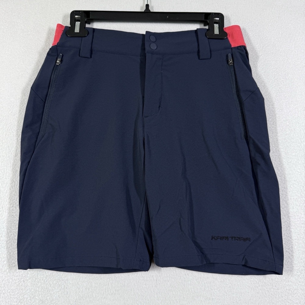 Kari Traa Shorts Womens Small Sanne Outdoor 8" Short Hiking Biking Performance